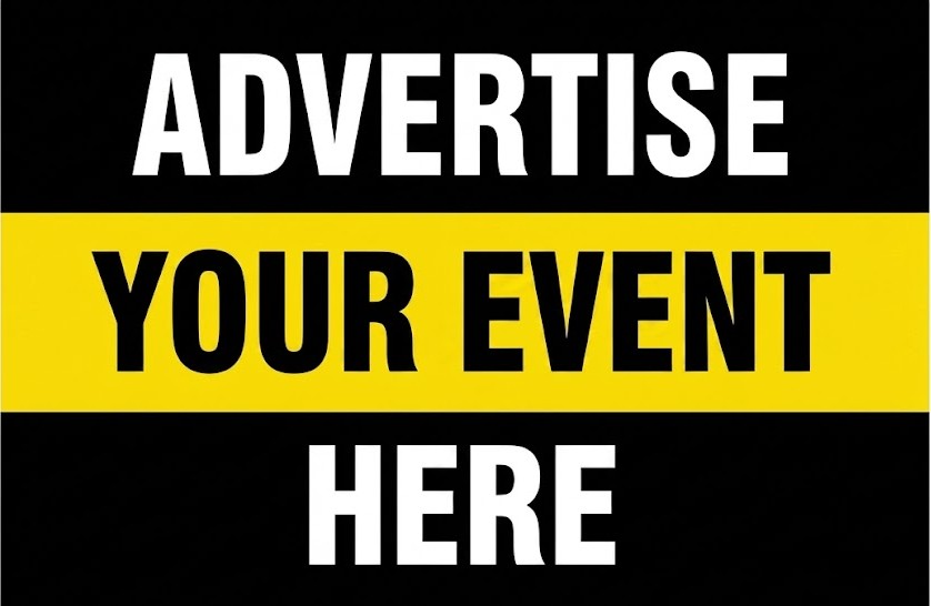 Custom yard sign that says Advertise Your Event Here